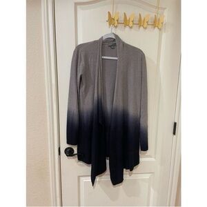 Barefoot Dreams Ombré cooled open front cardigan